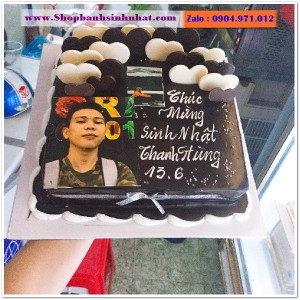 Bánh Sinh Nhật In Hình Ảnh - H548